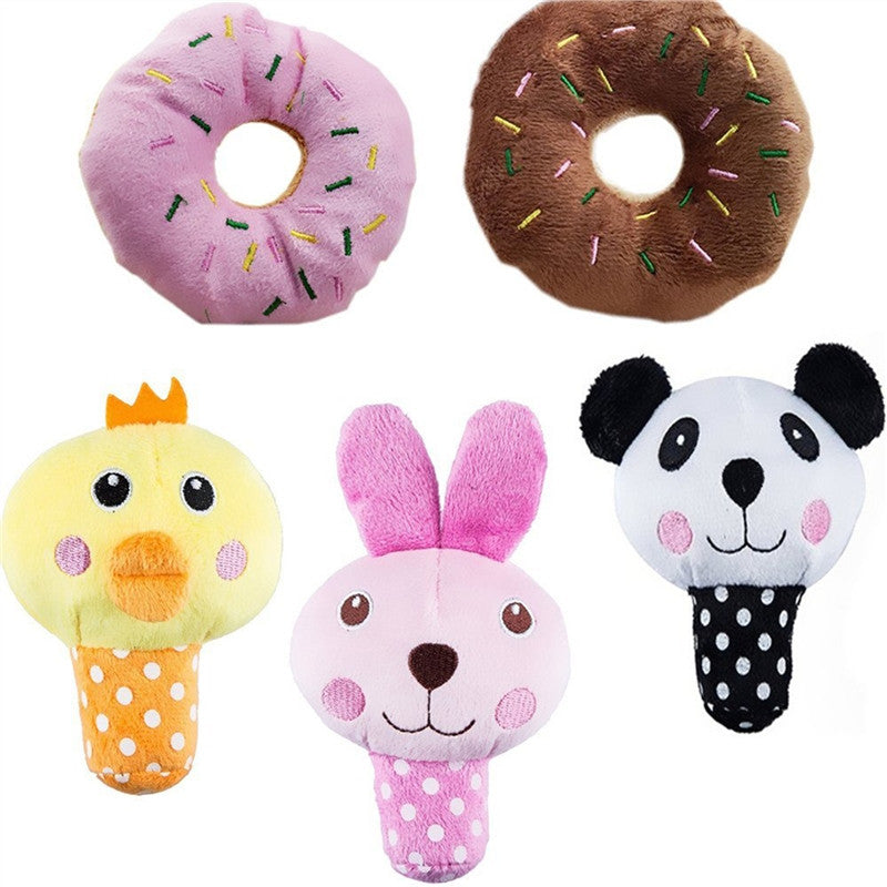 5pcs Squeaky Dog Toys
