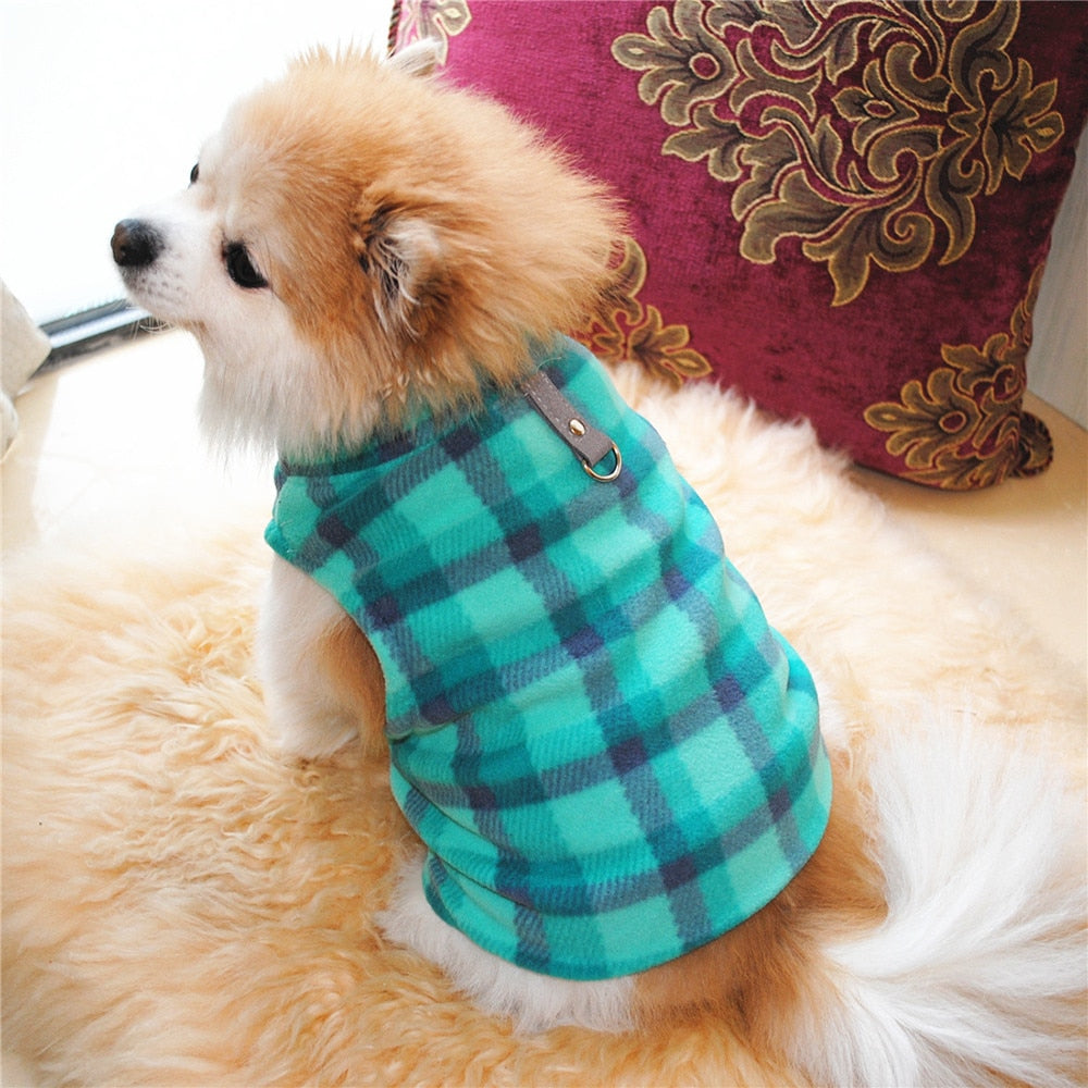 Dog Villus Warm Vest